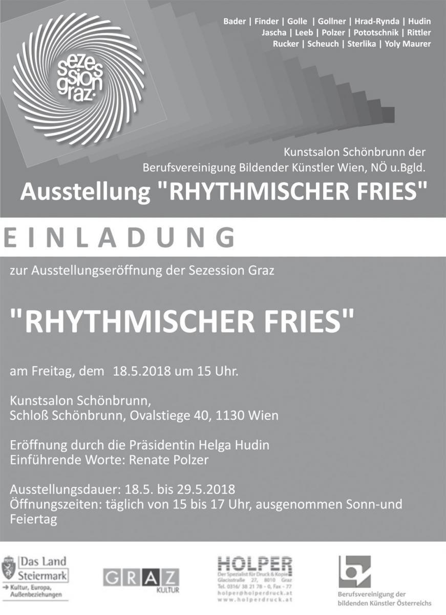 Einladung zur Sezession nach Wien am 18. Mai 2018